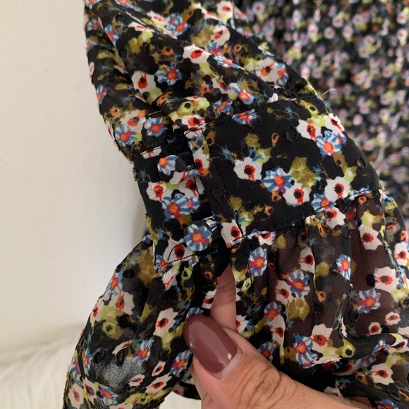 H&M Sheer Floral Dress - Picture 6 of 8